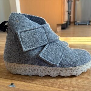 Cozy Gray Women's shoes/boots